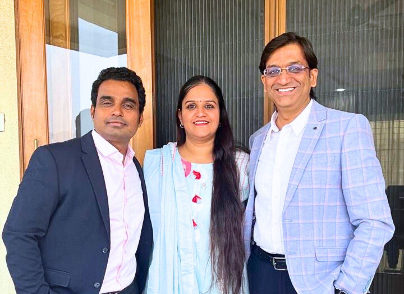 INFSPL team members at the office
